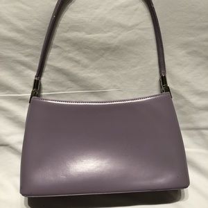Purple lavender shoulder purse
